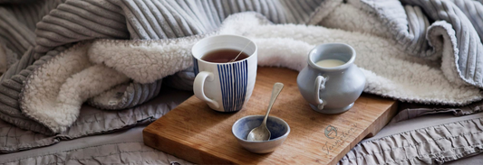 A Recipe for Great Sleep— Enjoy Rest Chamomile Honey Tea Latte