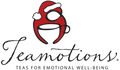 Teamotions logo with a red teacup and saucer on a white background