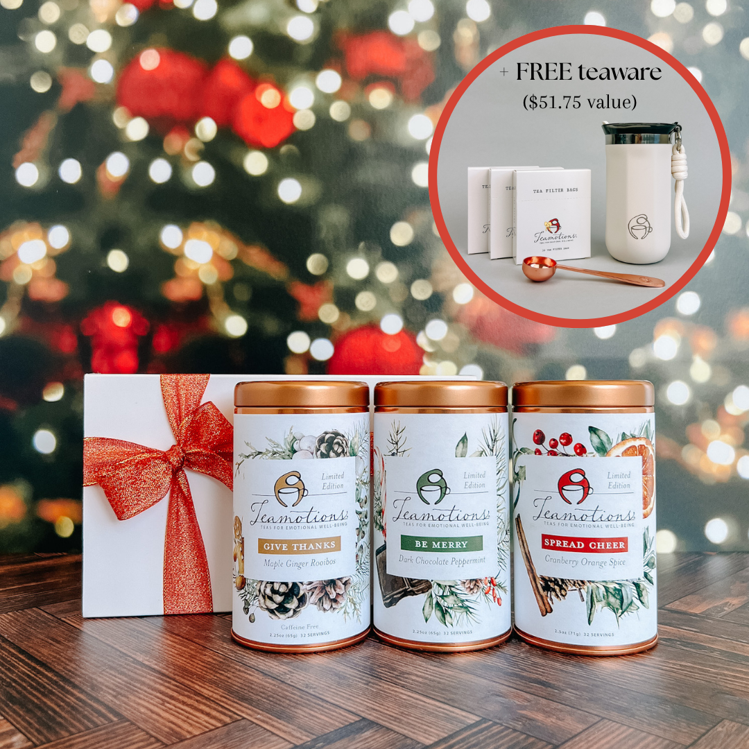 Holiday Tea Trio (+ FREE Gifts: RG Scoop, 90 FYTBs, White Tumbler)