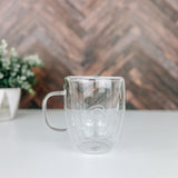 Double Wall Glass Mug (12oz)