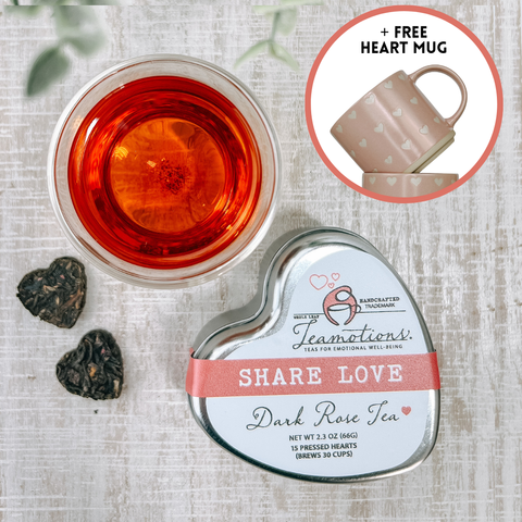 Share Love + Hearts Mug Bundle