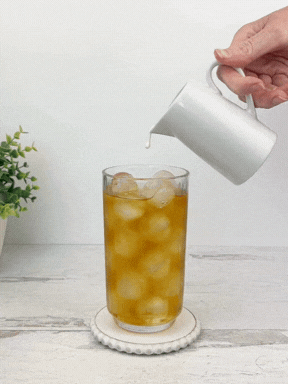 Add a splash of milk
